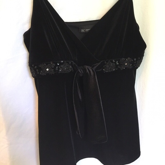 International Concepts Velvet Tank Top (VINTAGE!!) - Picture 2 of 3